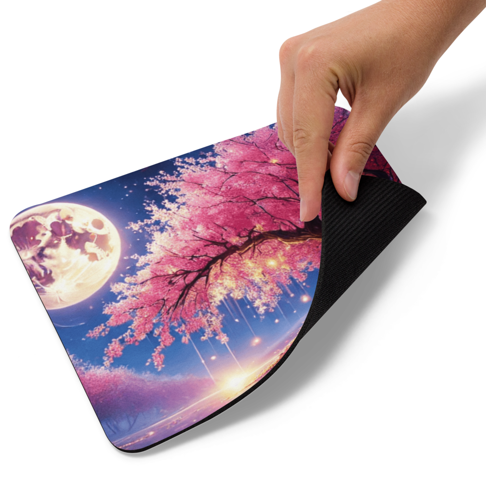 Cherry Blossom Enchantment Mouse Pad