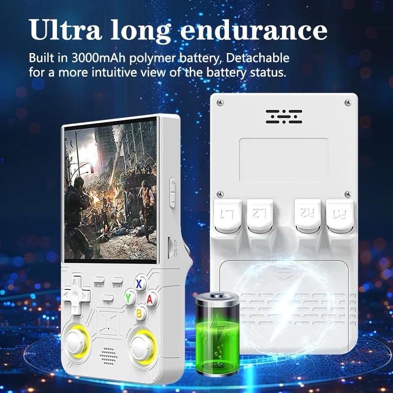 R36S Retro Handheld Console – 4.0" IPS Display | Portable Gaming