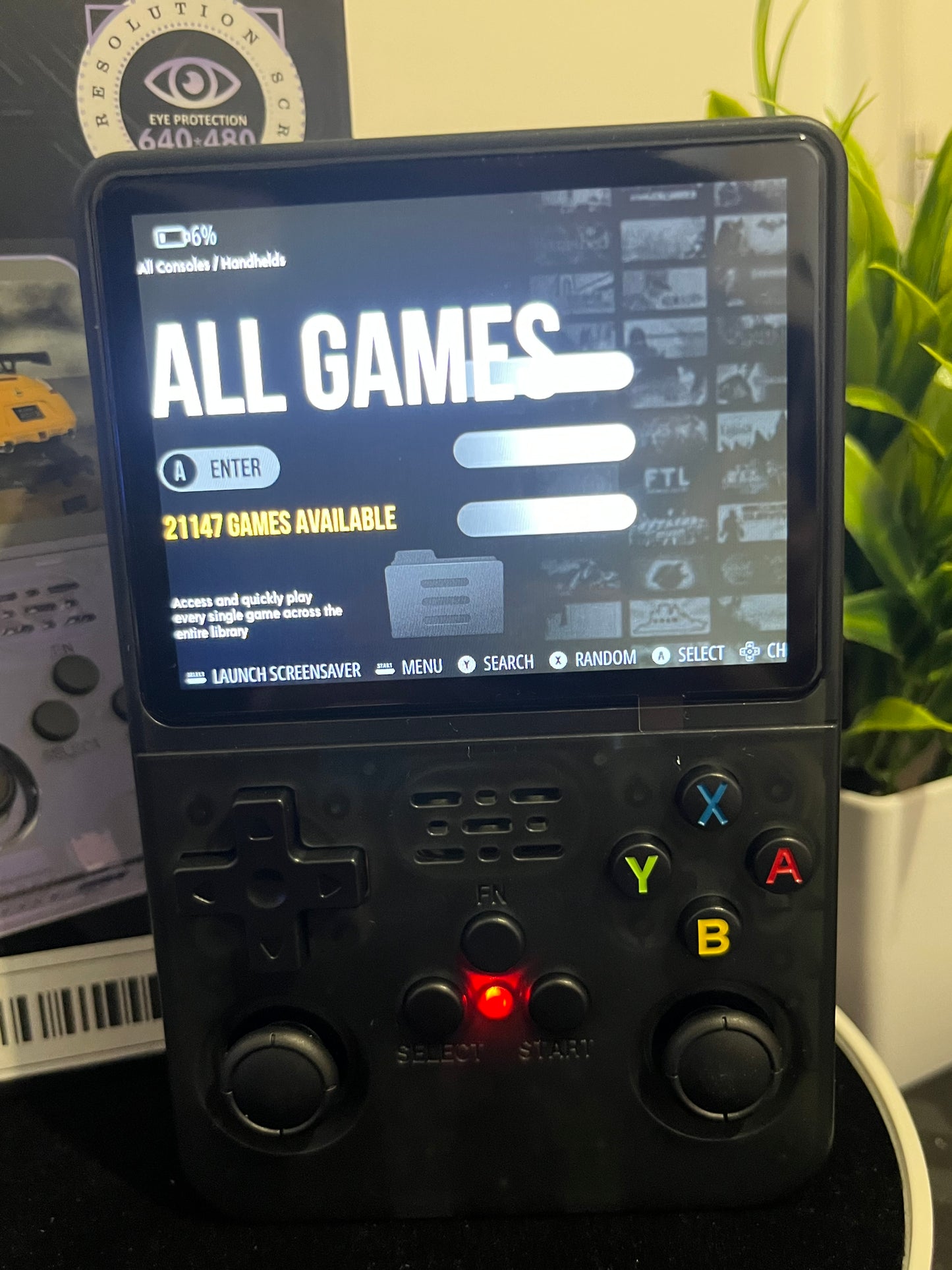 RetroPlay Handheld Console – 21,000+ Games, 3.5” HD Display