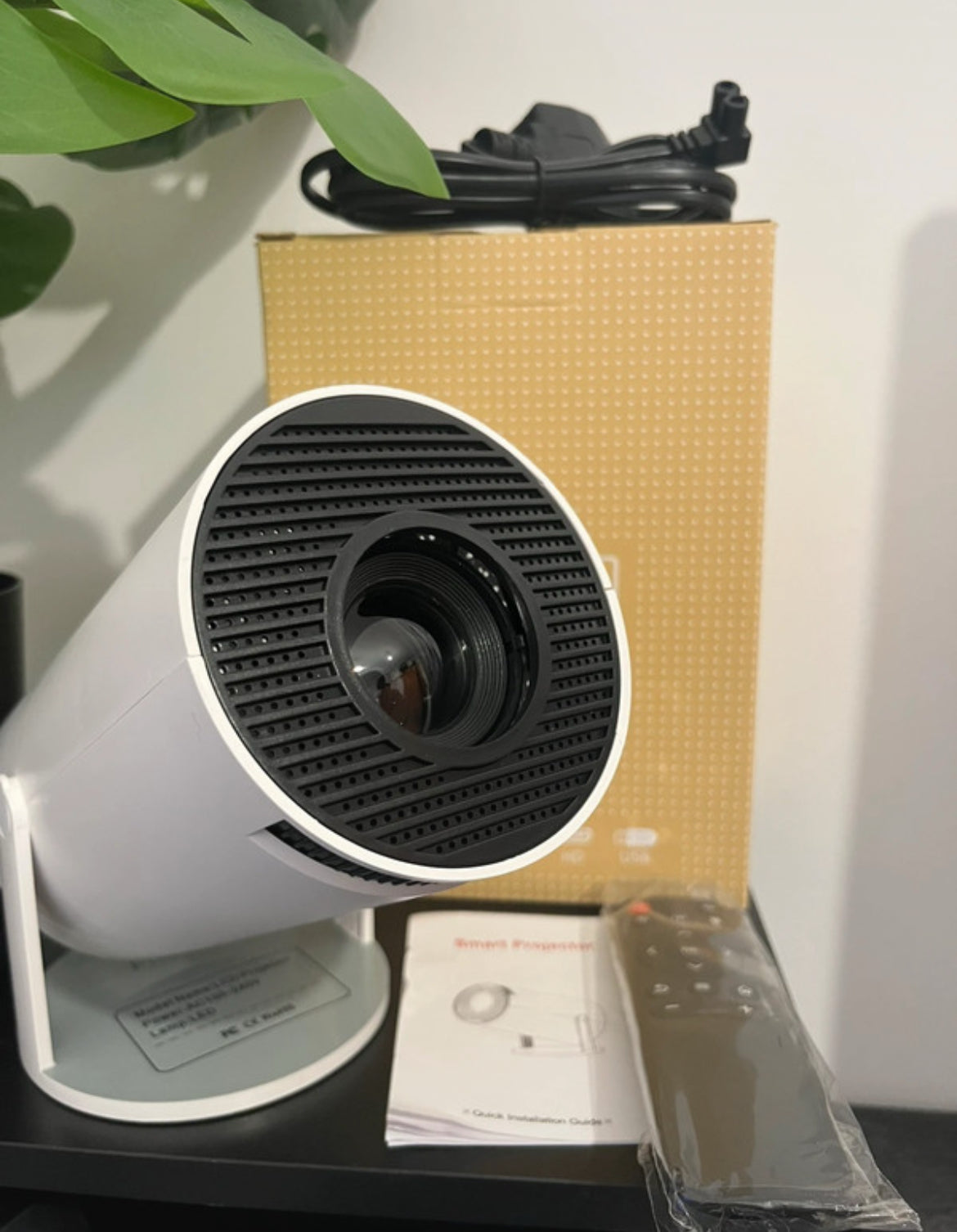 Mini HD Projector – Compact Home Theatre & Gaming Ready