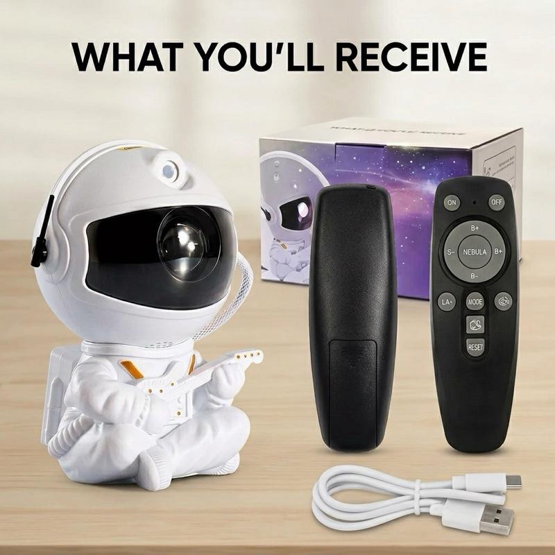 Galaxy Projector – Astronaut Nebula Light | Remote Control