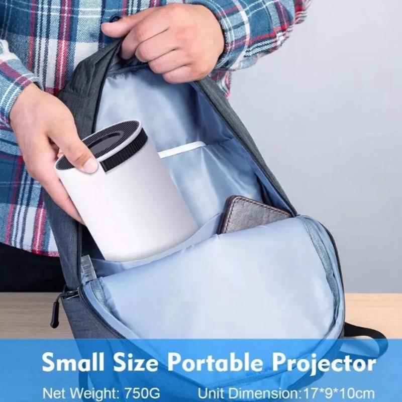 Mini HD Projector – Compact Home Theatre & Gaming Ready