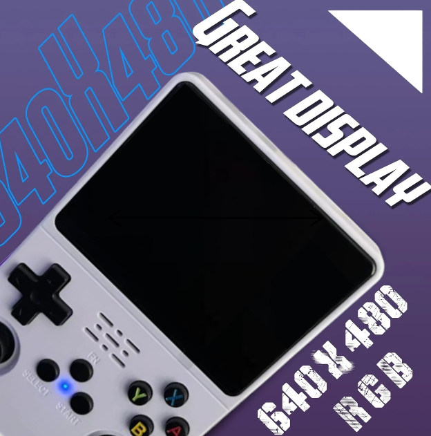 Retro Handheld Console – 21,000+ Games | 3.5" HD Display