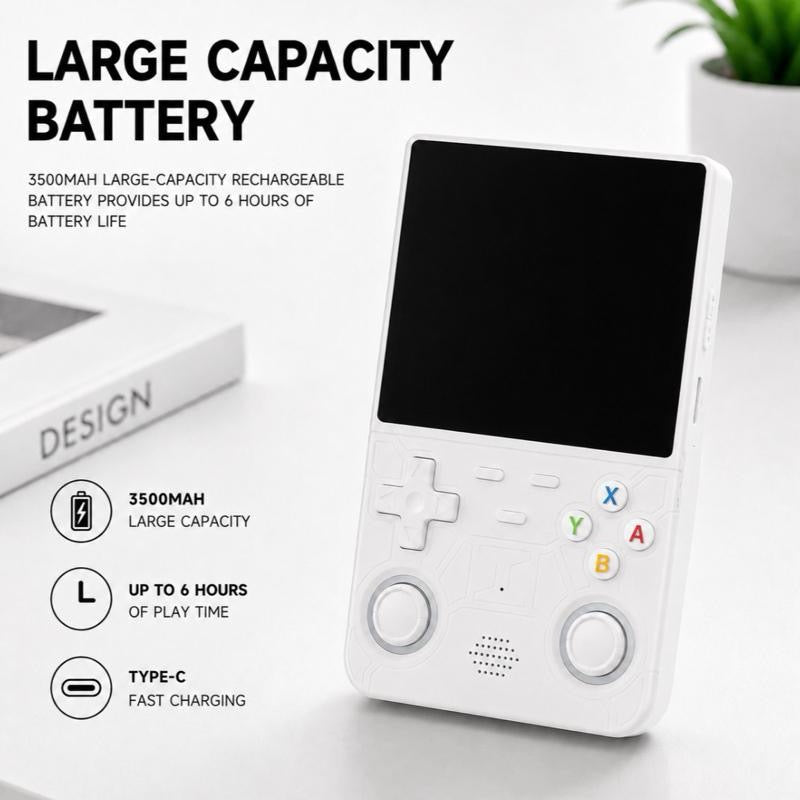 R36S Retro Handheld Console – 4.0" IPS Display | Portable Gaming