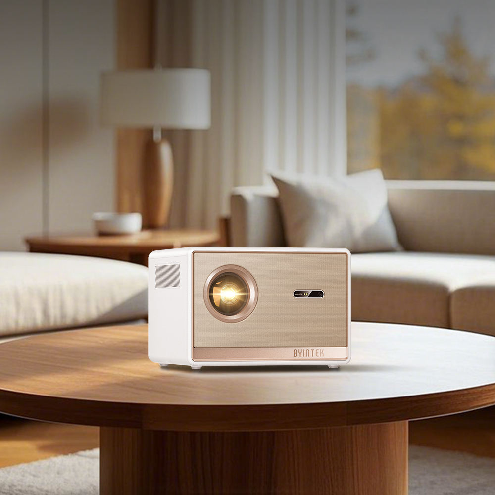 BYINTEK T5 Home Cinema Projector | Native 1080P | 1000 ANSI | Auto Focus | WiFi & Bluetooth