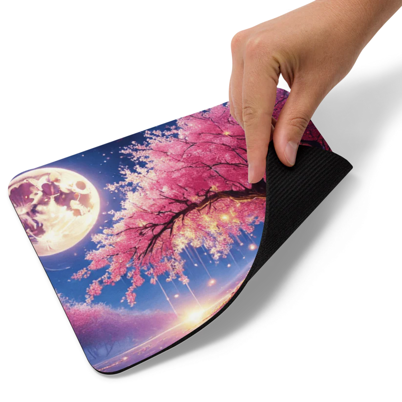 Cherry Blossom Enchantment Mouse Pad